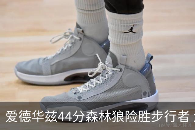 爱德华兹44分森林狼险胜步行者 活塞力克篮网
